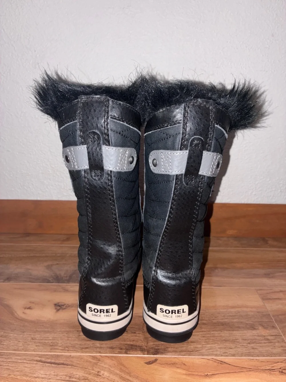 Sorel Kids Tofino II waterproof winter snow boots, black- size 3
